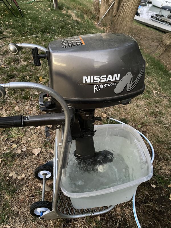 6hp Nissan outboard motor. Short shaft for Sale in West Sacramento, CA