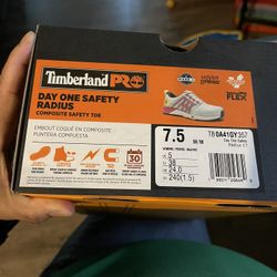 Woman’s Timberland Pro Safety Shoes 7 1/2 