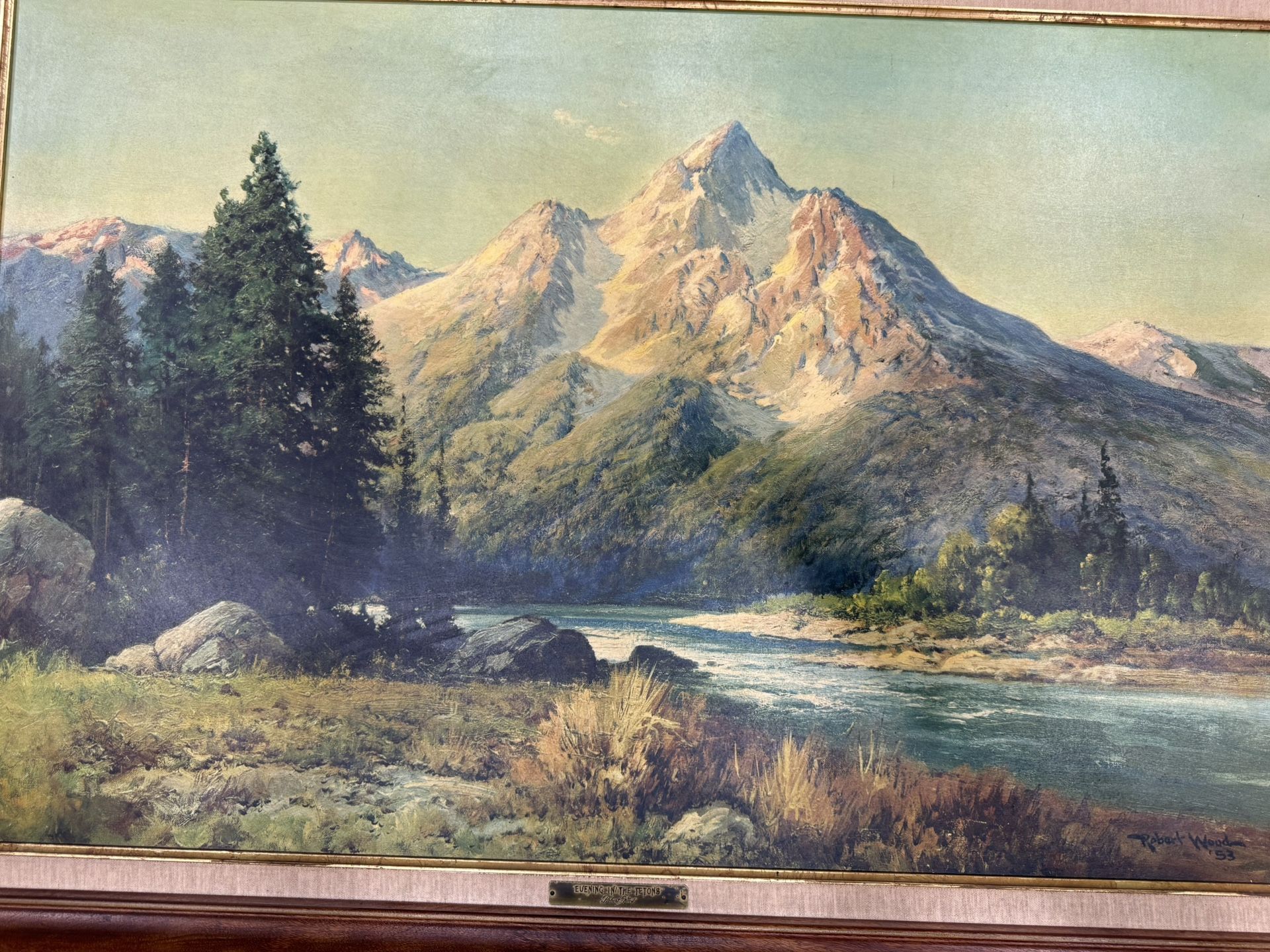 Original Framed Hand Painted