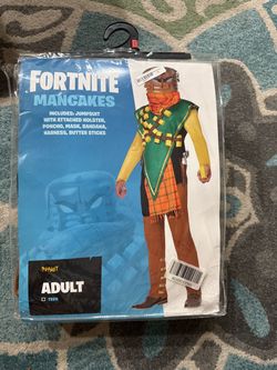 Spirit Halloween Fortnite Mancakes Halloween costume