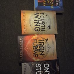Fourth Wing Series And Throne Of Glass