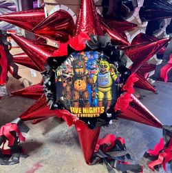 Five nights at Freddy’s bola star pinata
