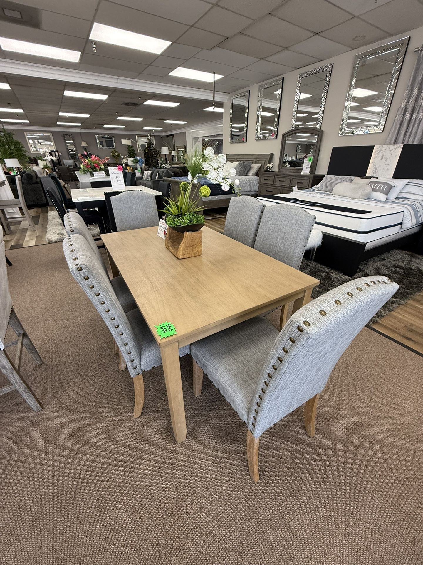 7 Pc Dining Table