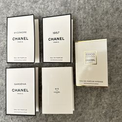 Chanel perfume fragrances for women sample lot