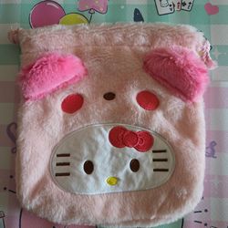 Panda Hello Kitty Pouch