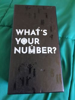 What’s Your Number? Card Game