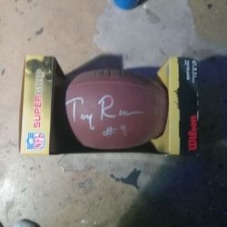 Autographed NFL Football