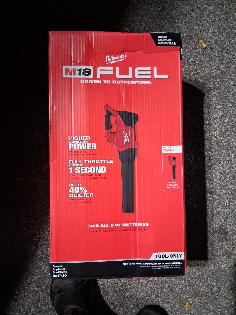 Milwaukeem18 Fuel Blower
