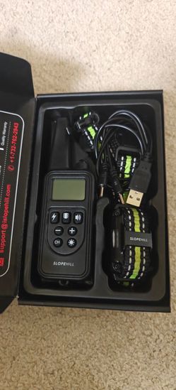 Slopehill dog training collar