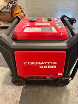 PREDATOR 9500 Watt SUPER QUIET Inverter Generator with CO SECURE Technology, California Compliant
