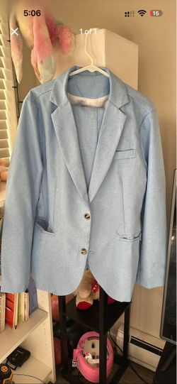 Light Blue Blazer with pants