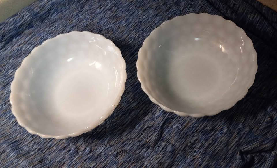 Milk Glass Bowls