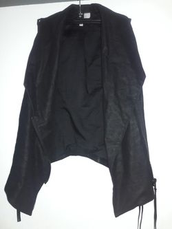 Faux leather Vest