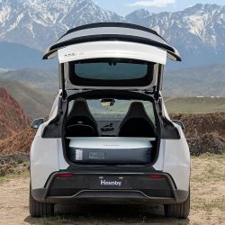 Havnby FlatCore 7.5" Backseat Foam Mattress for Tesla Model Y L Car Camping Bed