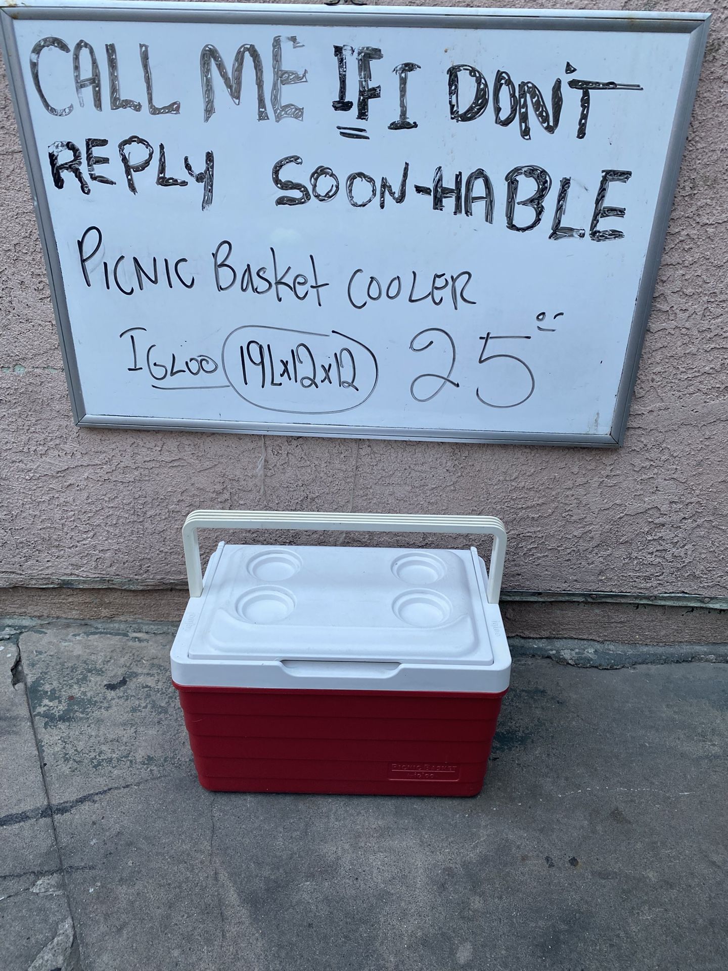 Basket Picnic Cooler