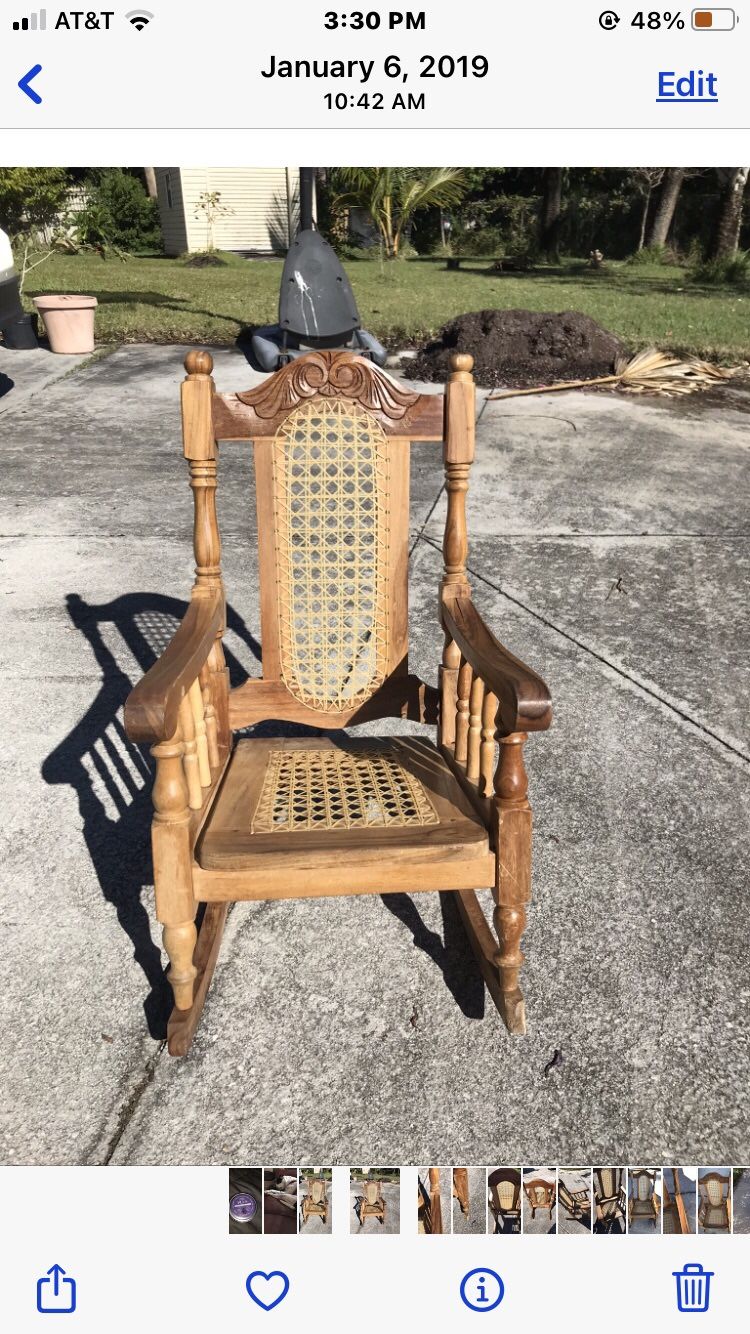 Child’s Antique Rocking Chair 