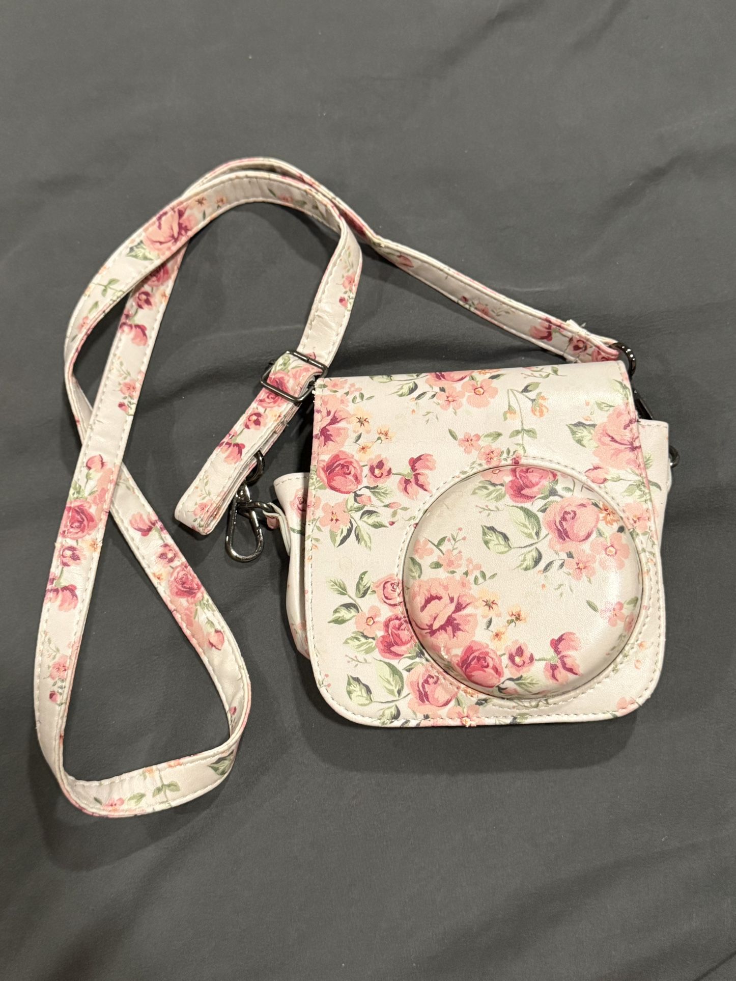 Floral Polaroid Holder Bag