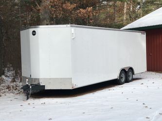 2020 Wells Cargo 24’ trailer with 3’ V-nose 10,000 GVW