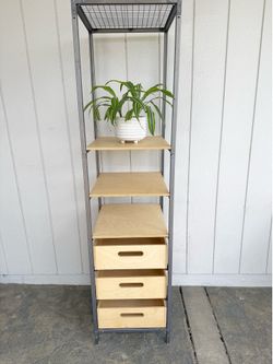 Tall ikea storage tower