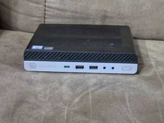 HP EliteDesk 800 G3 Mini Desktop - i5 / 128GB SSD / 8GB RAM / Windows - Small + Quiet PC