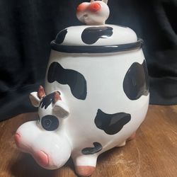 Cow Cookie Jar