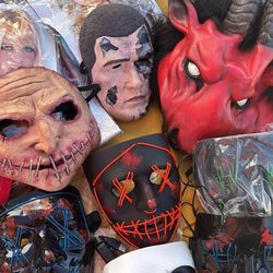 Halloween decor/masks