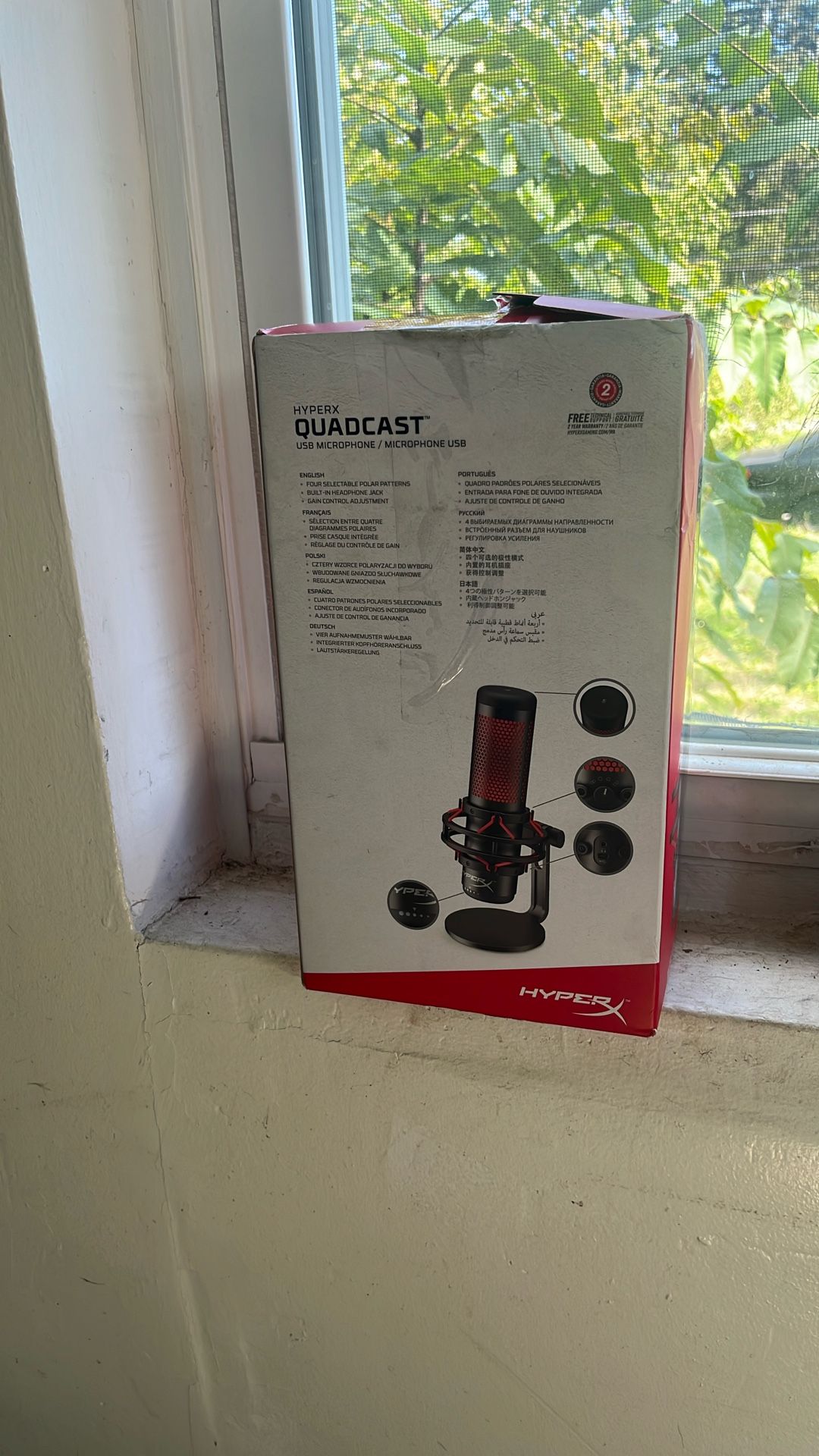 Mic/ Hyper Quadcast 
