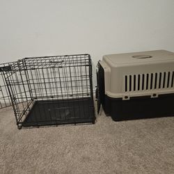 2 Dog Crates