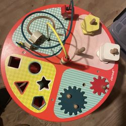 Janod Wooden Activity Tables For Babies Toddlers