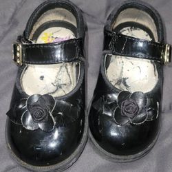 Buster Brown and Company Black Baby/Toddler Dress Shoes

