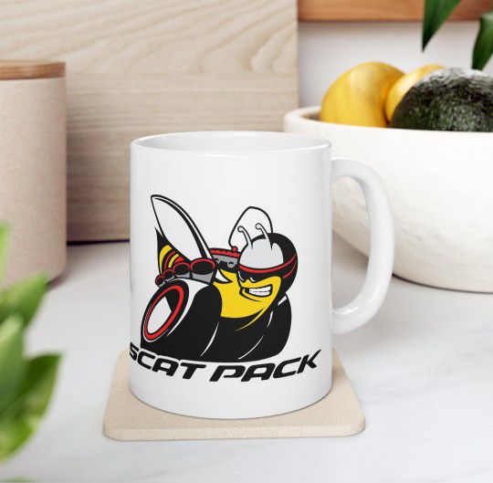 Dodge Scatpack Coffee Mug 