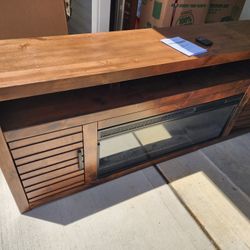 Fireplace TV Stand