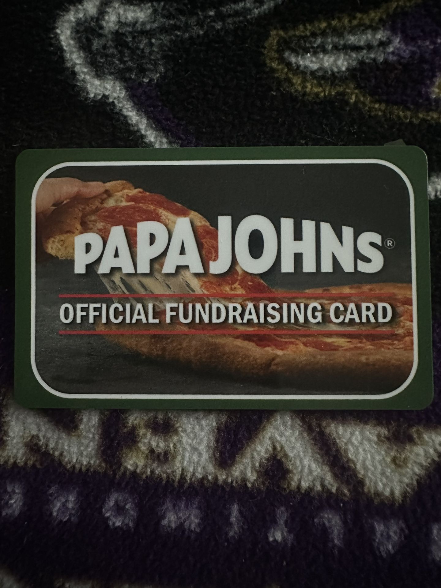 Fundraiser Card
