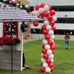 Balloon Columns, Columnas de globos