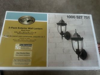 Hampton Bay, Exterior Lantern Lights (NEW)
