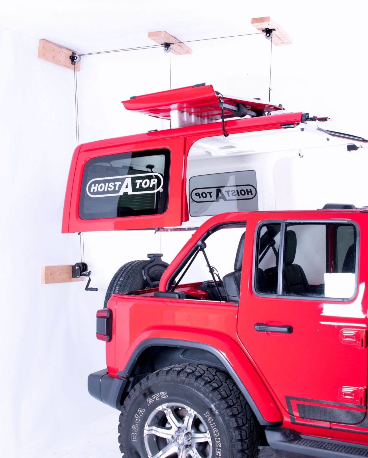 Jeep Wrangler Hard Top Lift/Holder