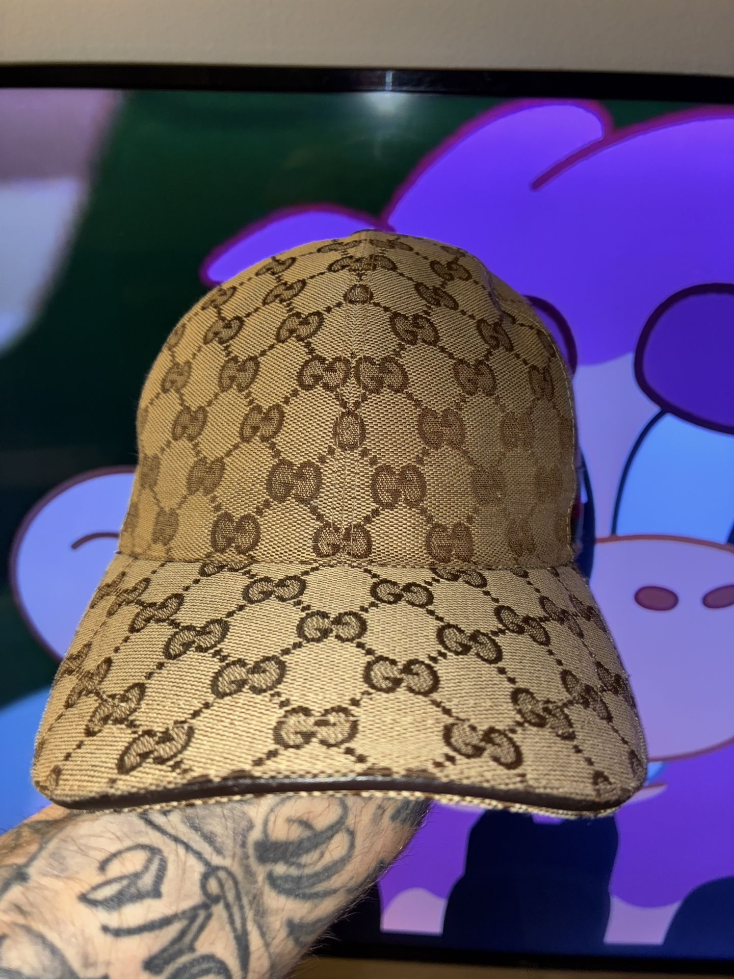 GG Original GUCCI Canvas Hat 