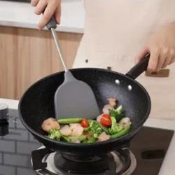 Cast Iron Non-stick Wok With Handle 