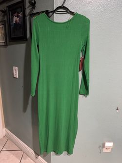 Green dress