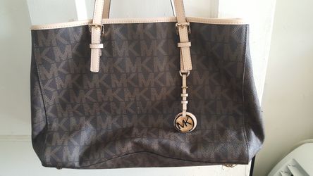 Michael kors original large tote brown