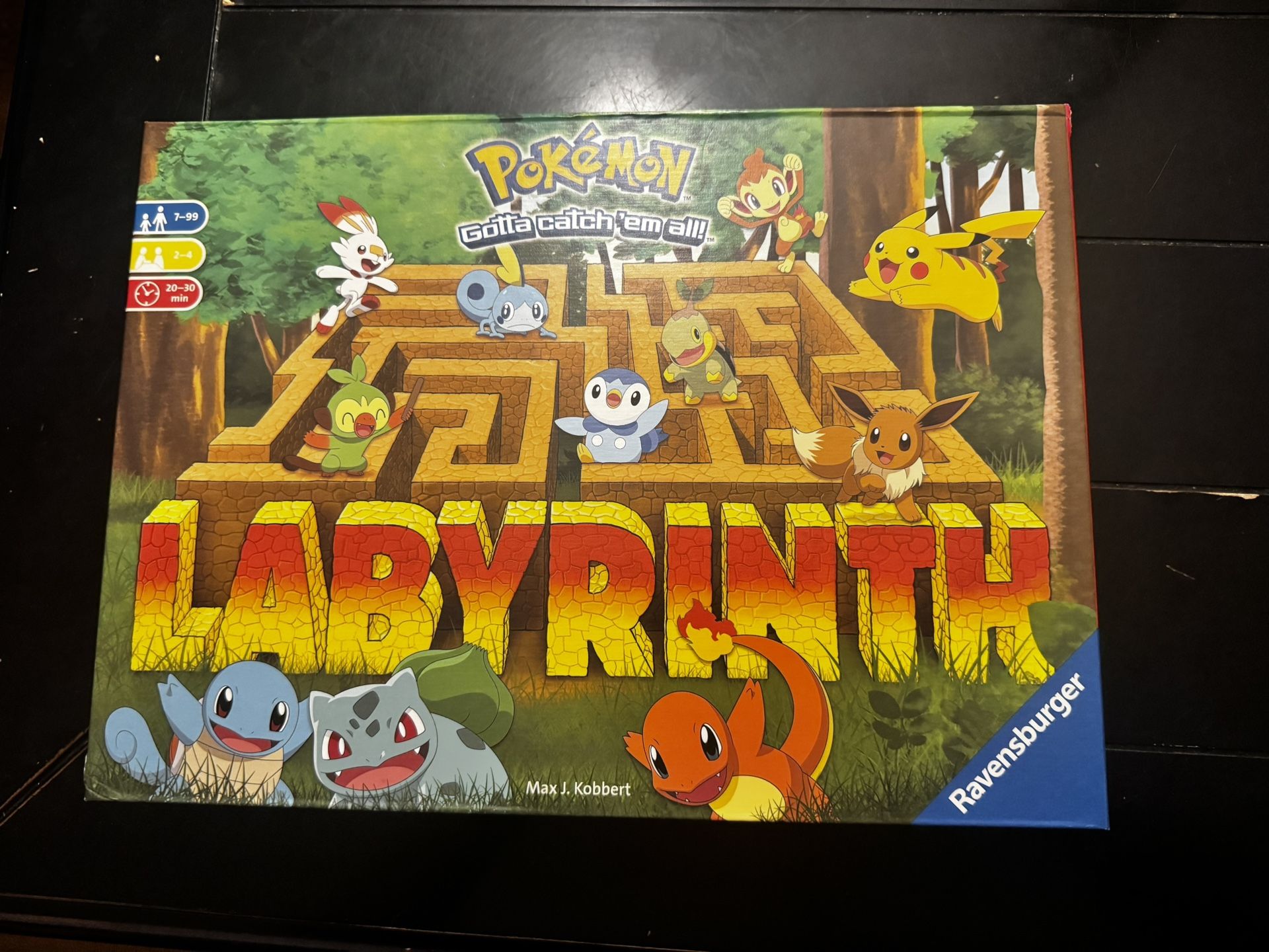 Pokémon Labyrinth Game New Sealed