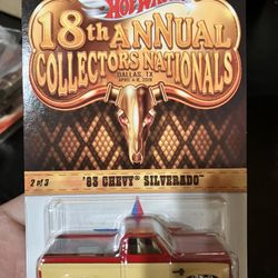 Hot Wheels 83 Silverado 18th Collector Nationals