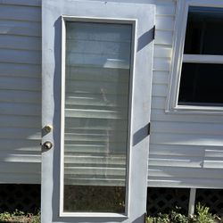 Full Glass Metal Door 36x80 (35 3/4x79)