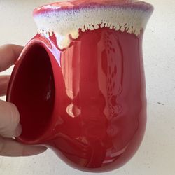 LTD Ceramic Drinking Glass, Mug, Red
