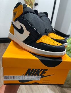 Jordan 1 High Taxi 9 Men /10.5w Brand new
