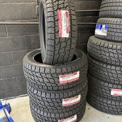 265/50/20 New Set Of AT Tires Installed