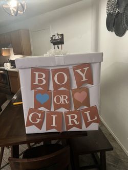 Gender Reveal Box 