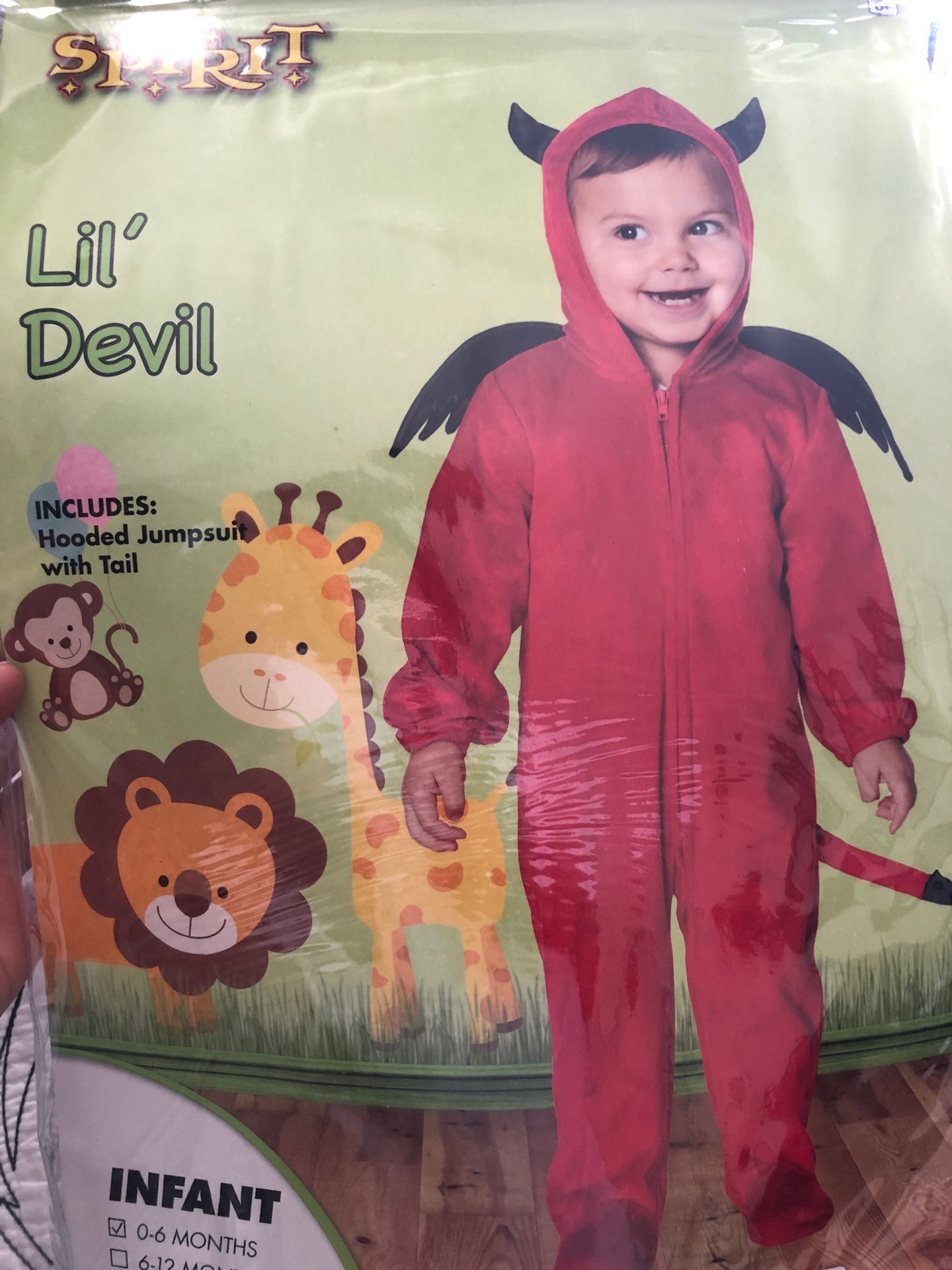 0-6 month Lil Devil costume