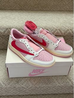 Jordan 1 Low Travis Scott Sail Tropical Pink