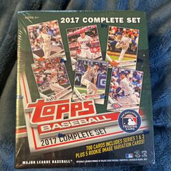 Topps 2017 Complete Set